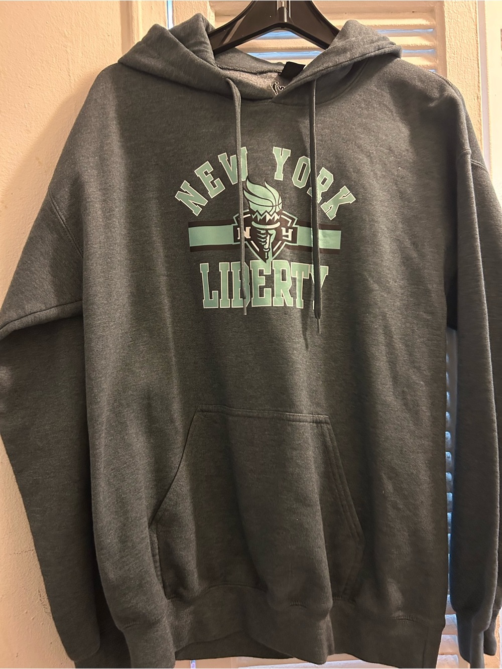 New York Liberty WNBA Hoodie Sz M